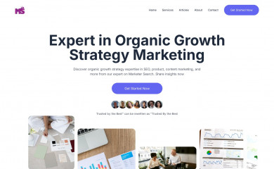 marketersearch.com screenshot