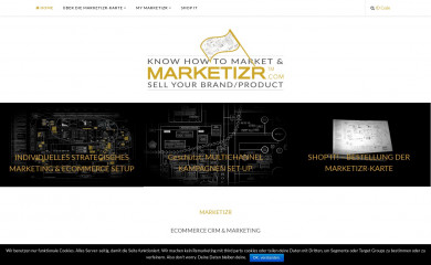marketizr.com screenshot