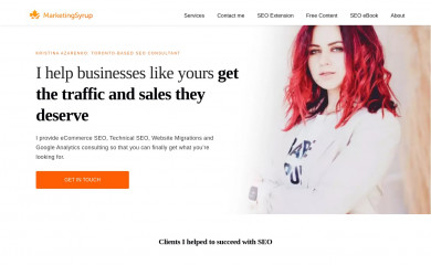 marketingsyrup.com screenshot