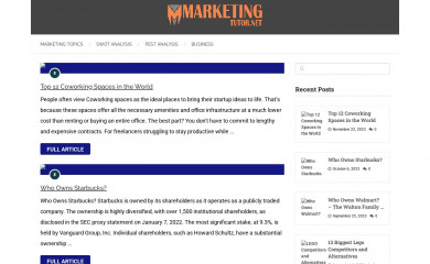 marketingtutor.net screenshot
