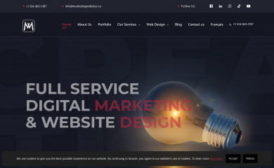 marketingwebsites.ca screenshot