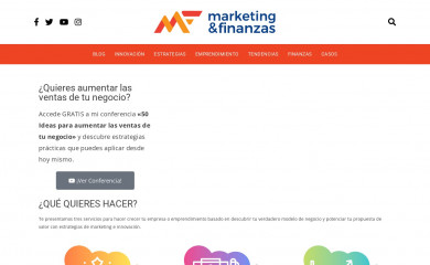 marketingyfinanzas.net screenshot