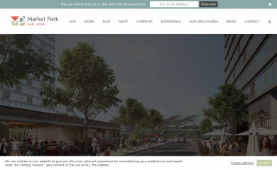 marketparksanjose.com screenshot