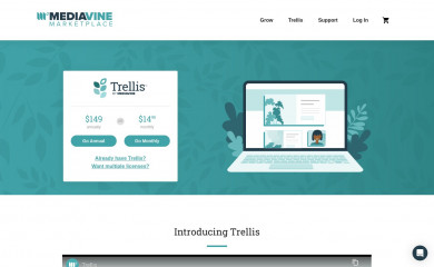 https://marketplace.mediavine.com/trellis screenshot