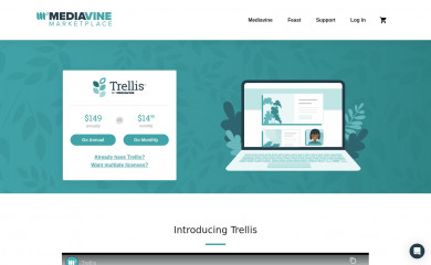 https://marketplace.mediavine.com/trellis screenshot