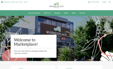marketplacegungahlin.com.au screenshot