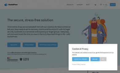 https://marketpress.com/ screenshot