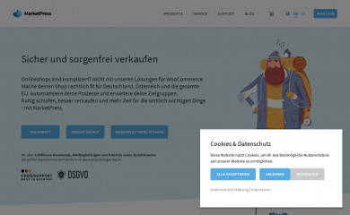 https://marketpress.de screenshot