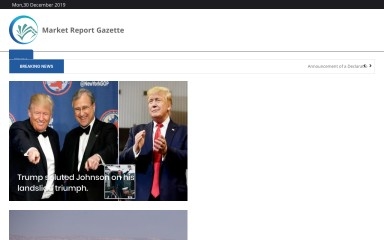 marketreportgazette.com screenshot