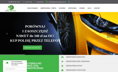 marketubezpieczen.eu screenshot