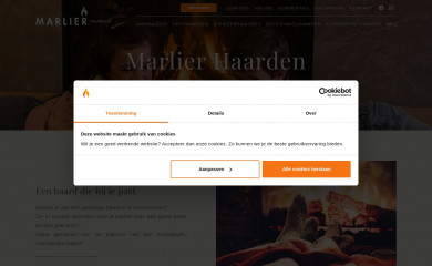 marlierhaarden.be screenshot