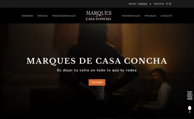 marquesdecasaconcha.com screenshot