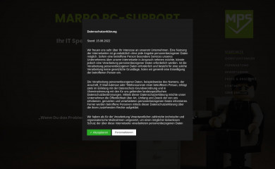 marro-pcsupport.ch screenshot