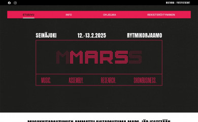 marsfestivaali.fi screenshot