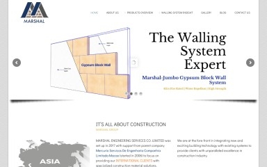 marshal-eng.com screenshot