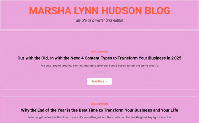 marshalynnhudsonblog.com screenshot