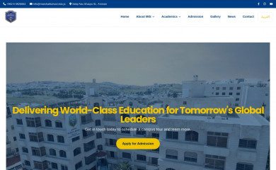 marshallschool.edu.jo screenshot