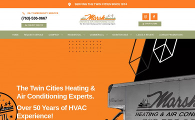 marshheating.com screenshot