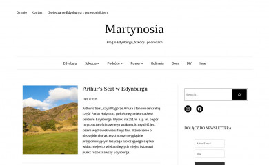 martynosia.pl screenshot