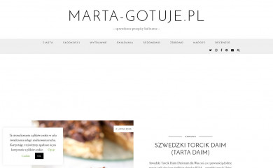 marta-gotuje.pl screenshot