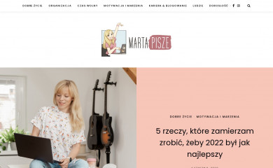 martapisze.pl screenshot