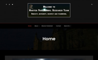 marterparanormal.com screenshot
