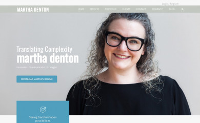 marthadenton.com screenshot