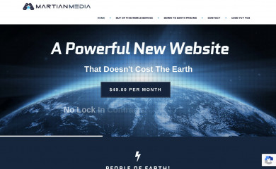 martianmedia.com.au screenshot