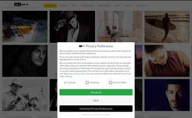 martinfrick-photographie.de screenshot