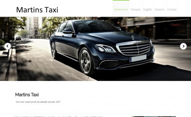 martinstaxi.be screenshot