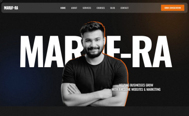 maruf-ra.com screenshot