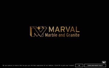marvalmarblegranite.com screenshot