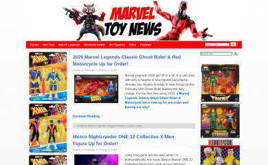 marveltoynews.com screenshot