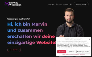 marving-webdesign.de screenshot