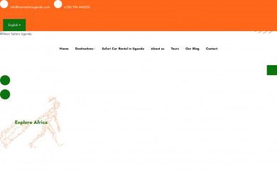 marvsafarisuganda.com screenshot