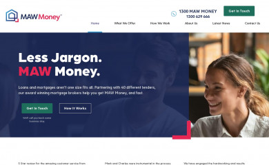 mawmoney.com.au screenshot