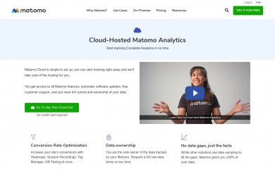 matomo.cloud screenshot