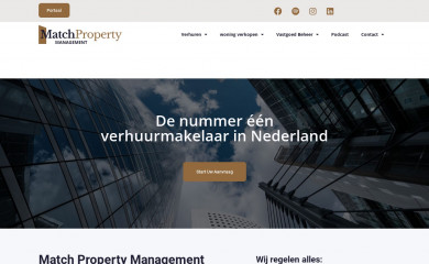 matchproperty.nl screenshot