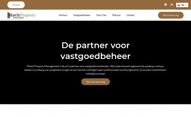 matchproperty.nl screenshot