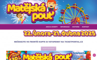 matejskapout.cz screenshot