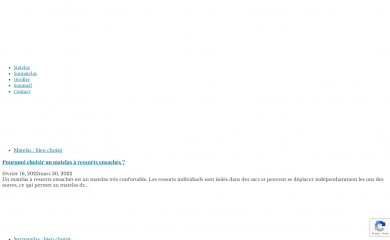 matelas-connecte.fr screenshot