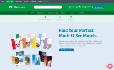 mathusee.com screenshot