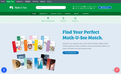 mathusee.com screenshot