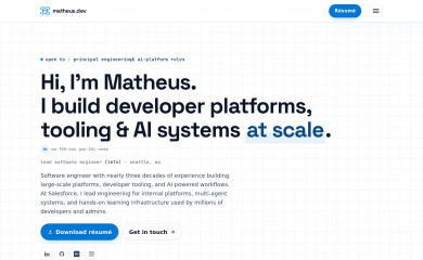 matheus.dev screenshot