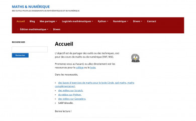 mathsp.tuxfamily.org screenshot