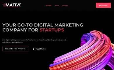 mativeagency.com screenshot