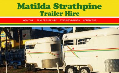 matildastrathpinetrailerhire.com screenshot