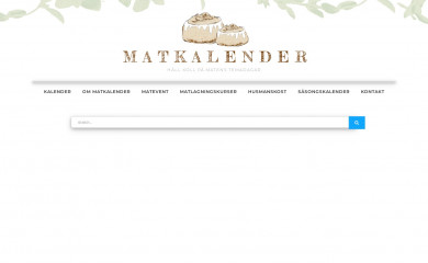 matkalender.nu screenshot