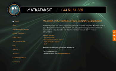 matkataksit.fi screenshot