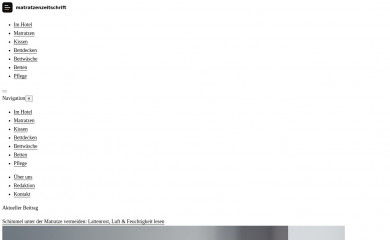 matratzenzeitschrift.com screenshot